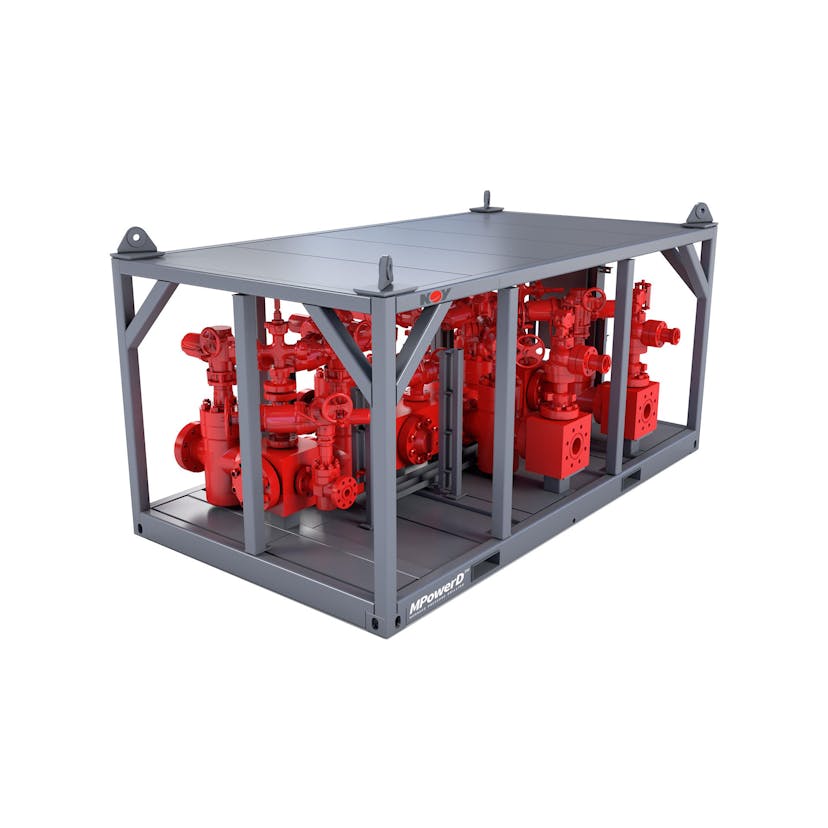 Render of Buffer Manifold