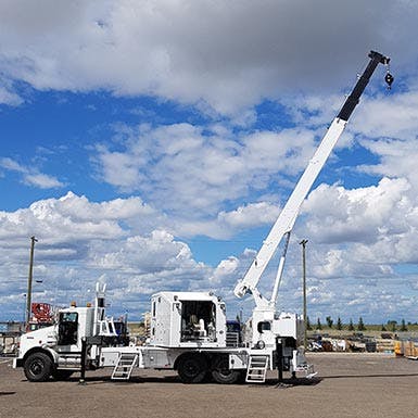 DynaWinch Wireline Mast Unit