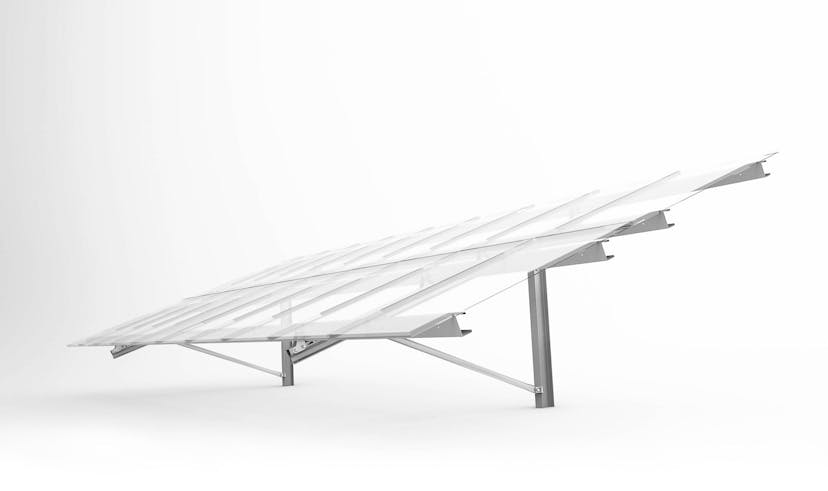 GeoPro fixed tilt solar rack