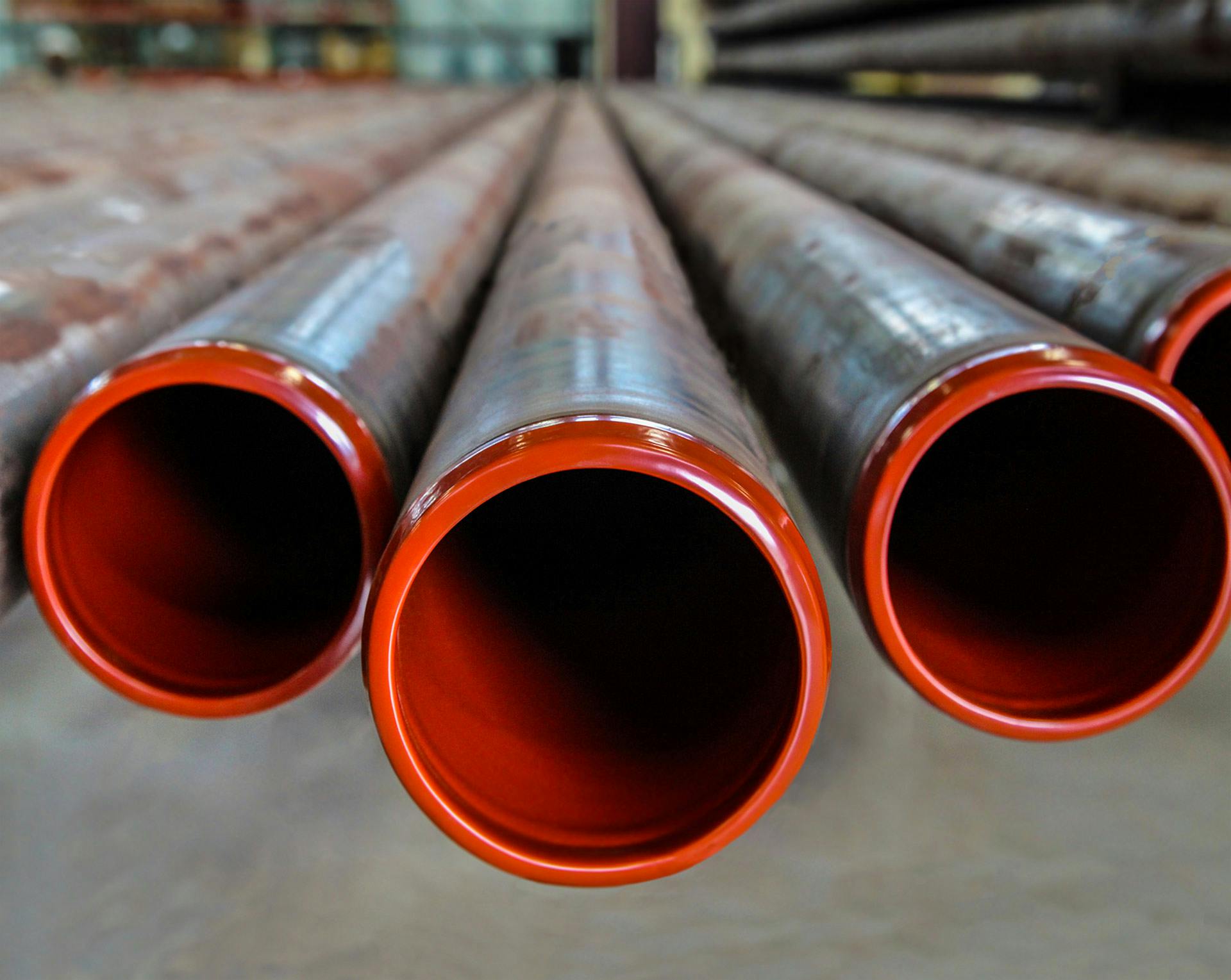 Zap-Lok coating applied inside line pipe